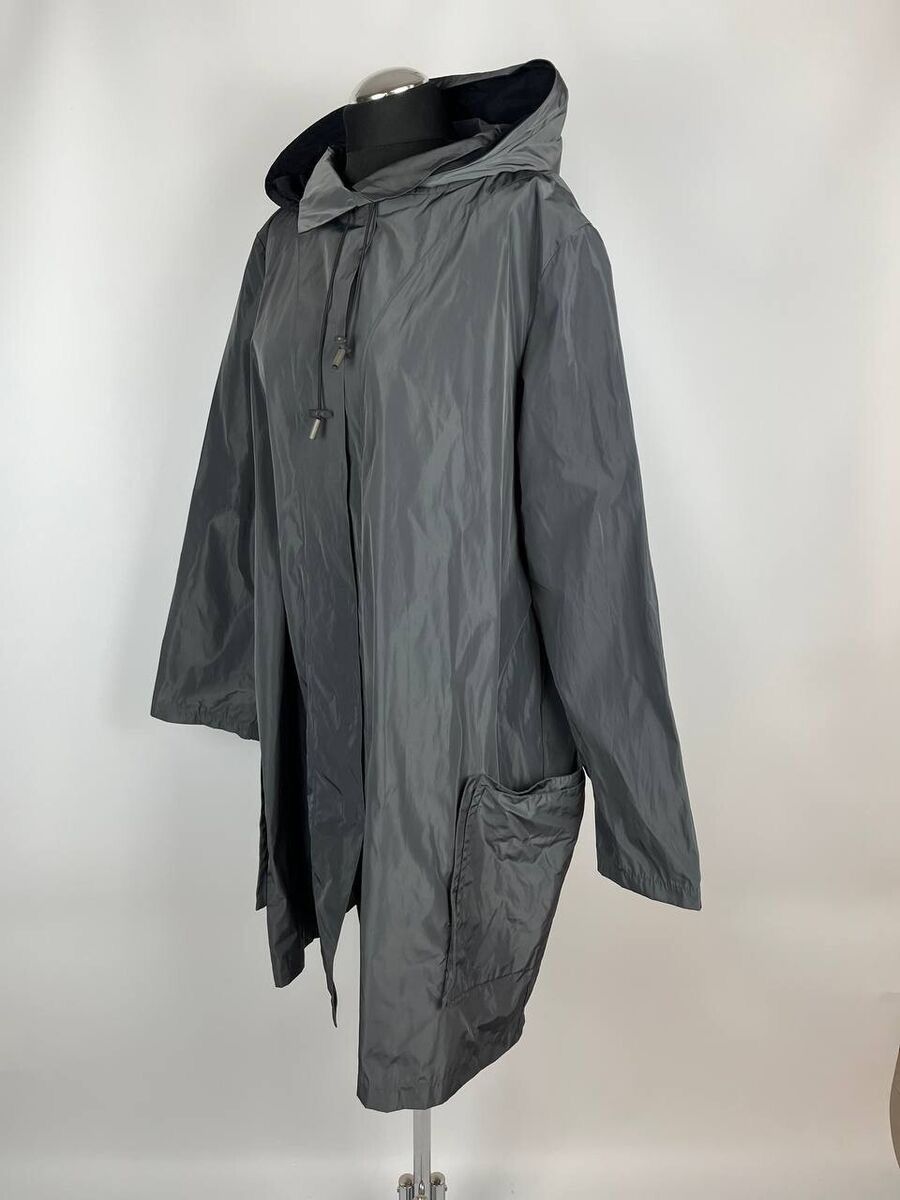 Designer × Japanese Brand Gudrun Grenz Owersized Women Grey Jacket Size M (0348) Size M / US 6-8 / IT 42-44 - 3 Thumbnail