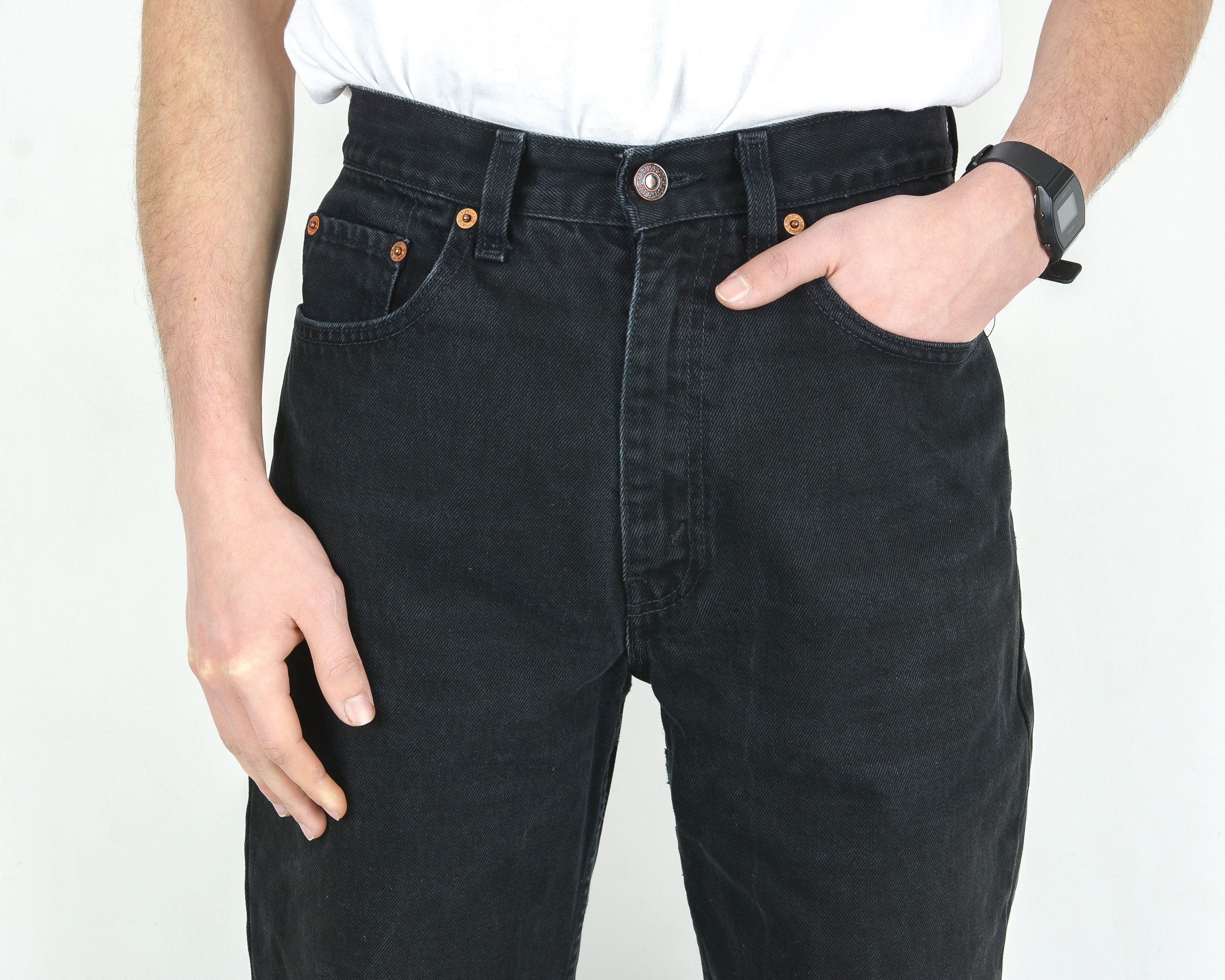 Levi's 882 04 Mens W30 L30 Regular Straight Orange Tab Jeans Denim Size US 30 / EU 46 - 3 Thumbnail