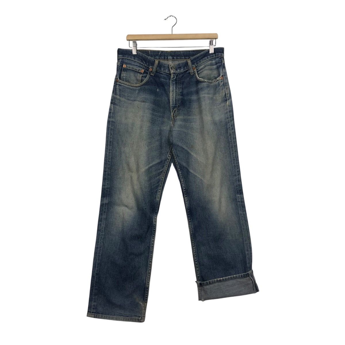 Levi's 📌Vintage Levi's Lot 533 Denim Jeans Worker Wear Size US 34 / EU 50 - 14 Thumbnail