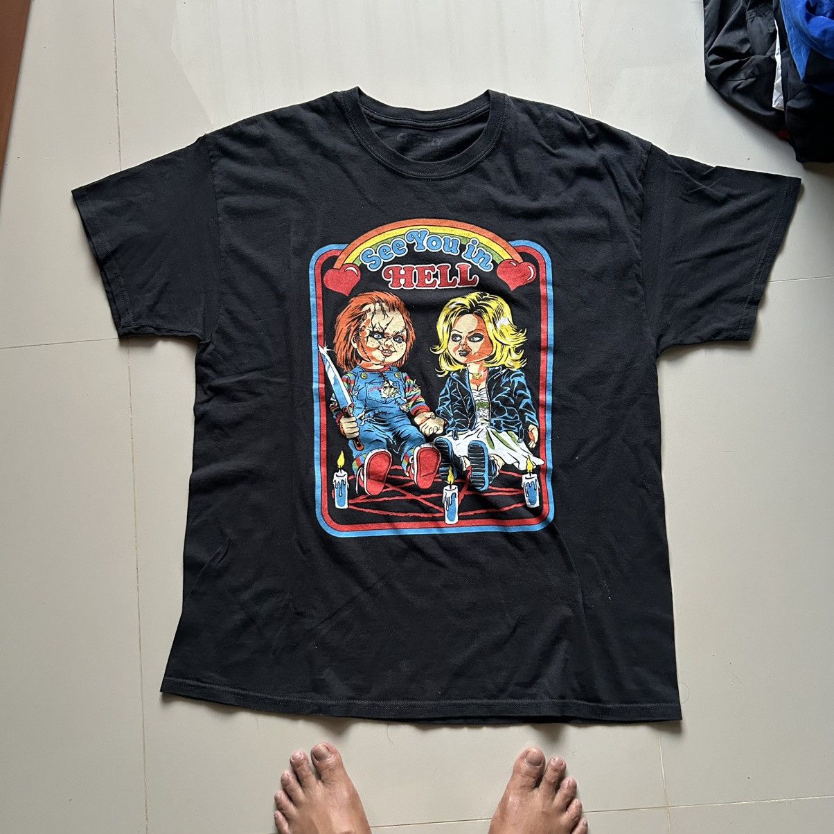 Other Chucky “see you in the hell” t shirt Size US XL / EU 56 / 4 - 1 Thumbnail