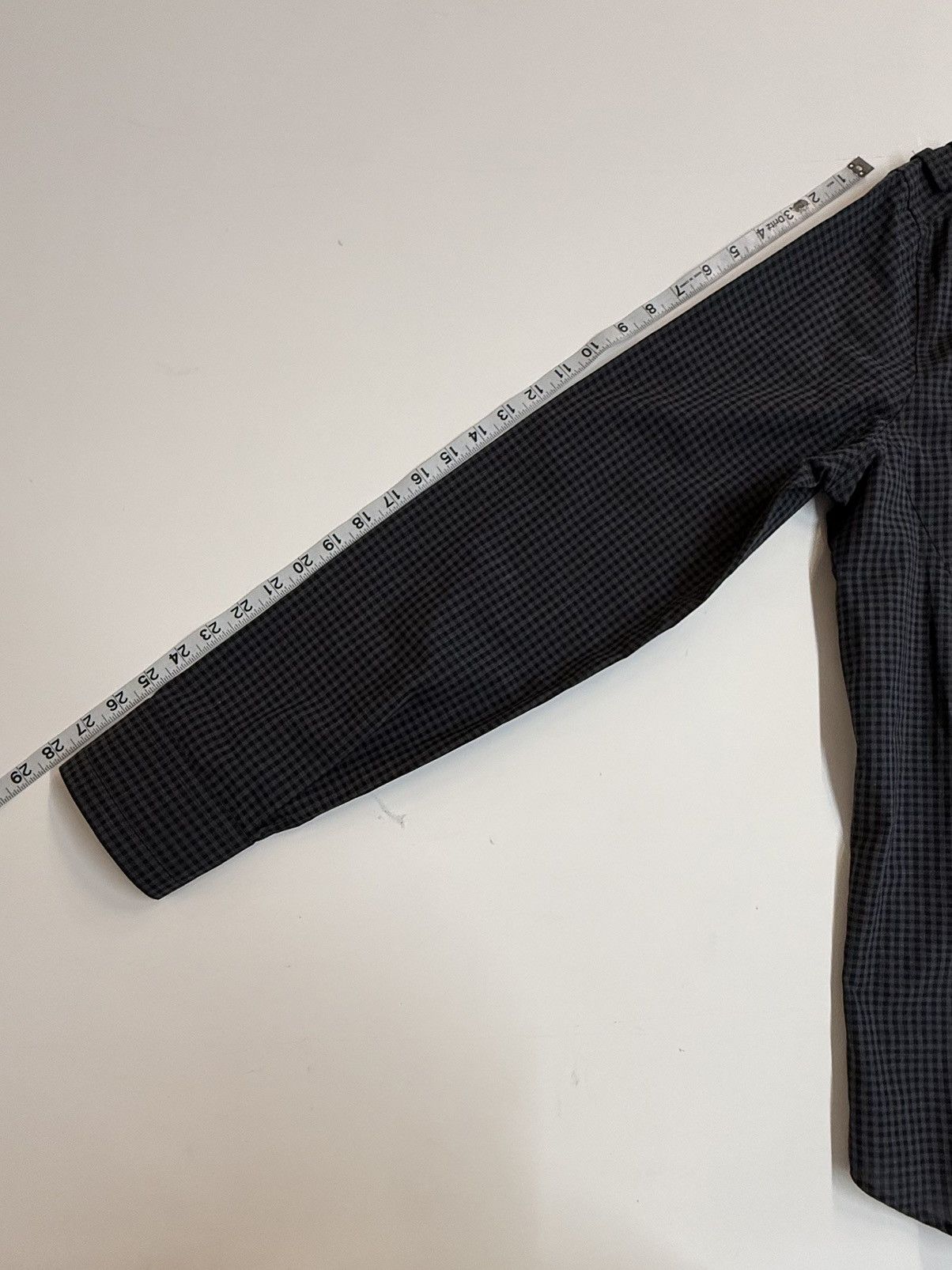 Neil Barrett NEIL BARRETT Military Utility Shirt-Dark Charcoal Gingham XL Size US XL / EU 56 / 4 - 18 Thumbnail