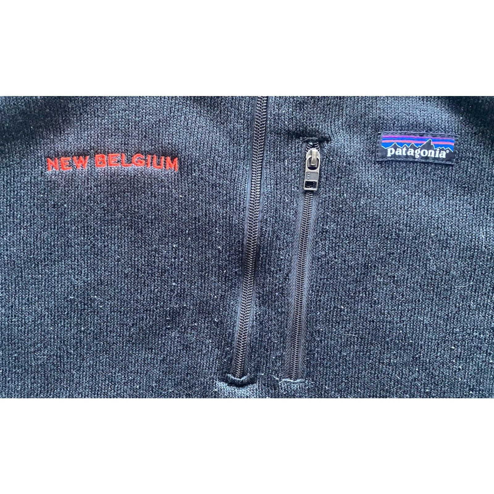 Patagonia Patagonia Sweatshirt Pullover Embroidered Black 1/4 Zip Men L Size US L / EU 52-54 / 3 - 7 Thumbnail