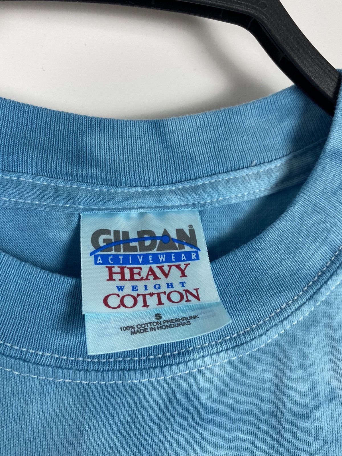 Other 1990’s Vintage Gildan Indigo Blue Tie Dye Blank Tee Size US S / EU 44-46 / 1 - 3 Thumbnail