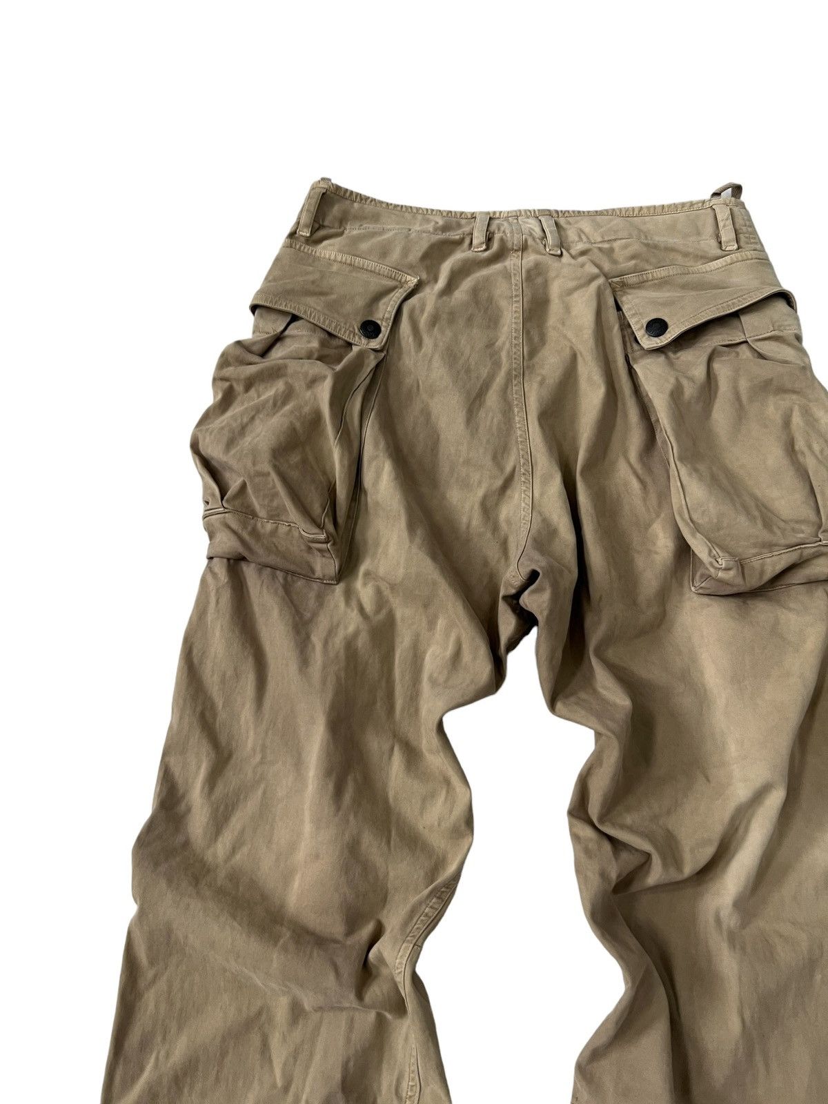 Griffin **SOLD** Griffin Moleskin Gas Mask Cargo Flared Pante Size US 31 - 11 Thumbnail