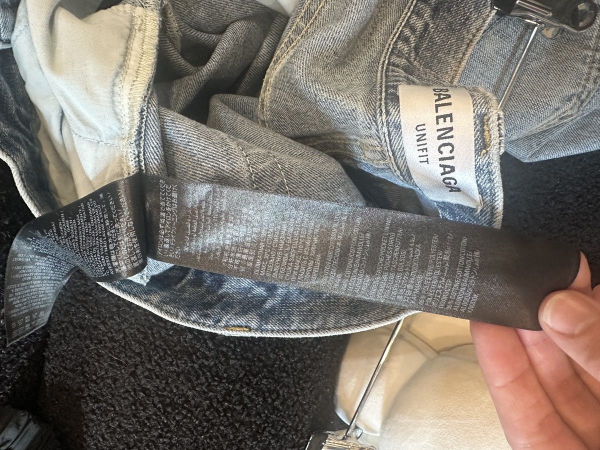 Balenciaga Balenciaga Lost Tape Denim Jeans Size US 30 / EU 46 - 8 Thumbnail