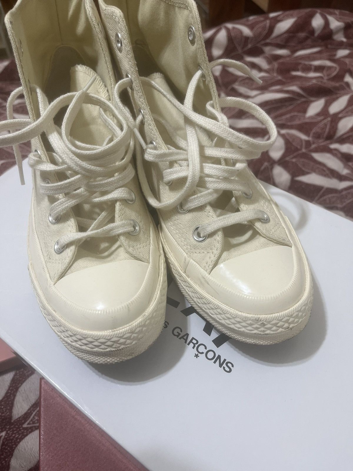 Comme des Garcons PLAY × Converse CDG Converse High Top Size US 8 / IT 38 - 5 Thumbnail