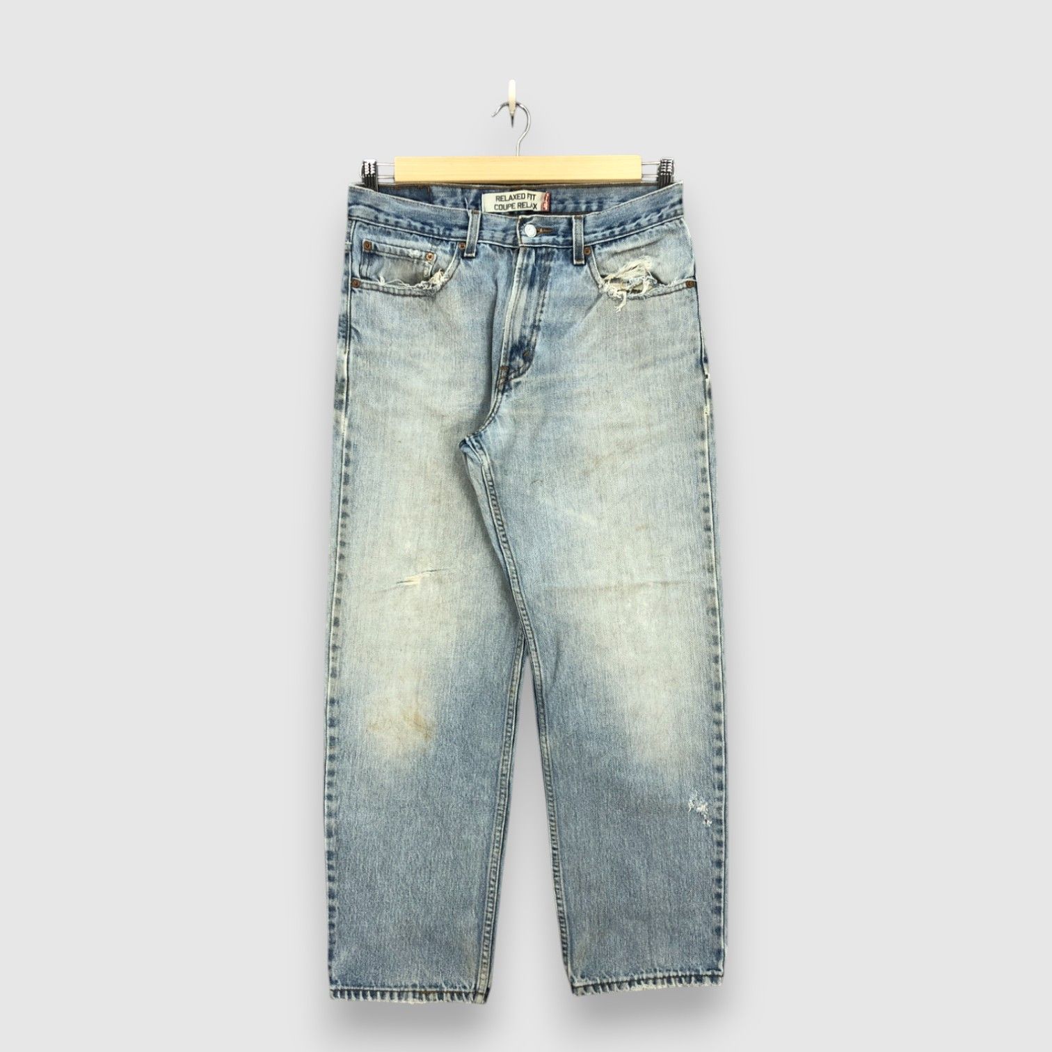 Levi's Vintage Levis Sun Faded Jeans Levi's Light Wash Denim Pants Size US 32 / EU 48 - 1 Thumbnail