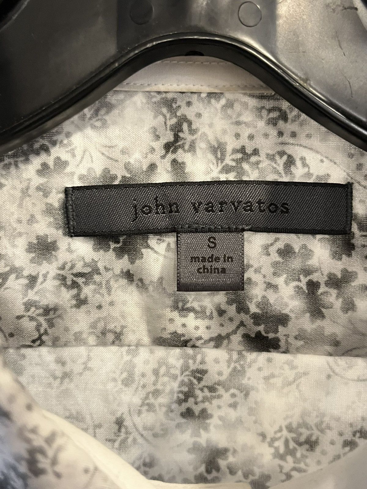 John Varvatos Abstract leaf shirt. Small Size US S / EU 44-46 / 1 - 7 Thumbnail