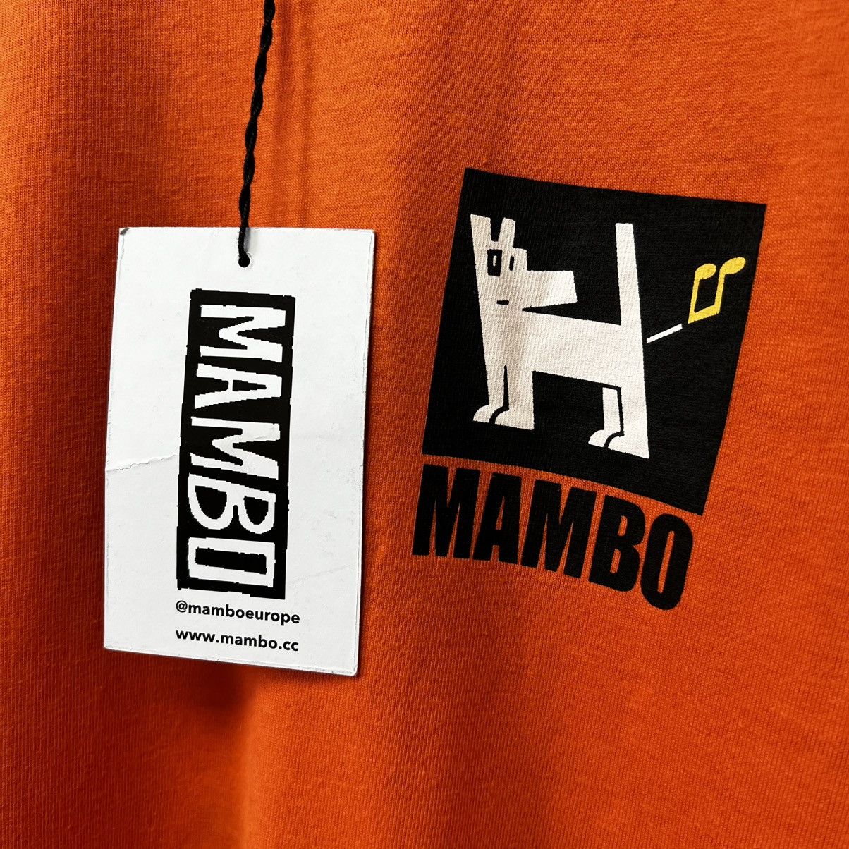 Japanese Brand × Mambo Vintage NEW Mambo Dog Graphic Tee T-Shirt NWT y2k men’s Size US L / EU 52-54 / 3 - 12 Thumbnail