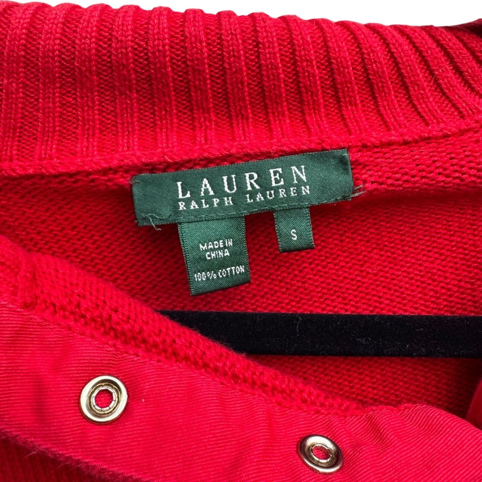 Ralph Lauren Ralph Lauren Vibrant Red Turtleneck Sweater Size S / US 4 / IT 40 - 2 Thumbnail