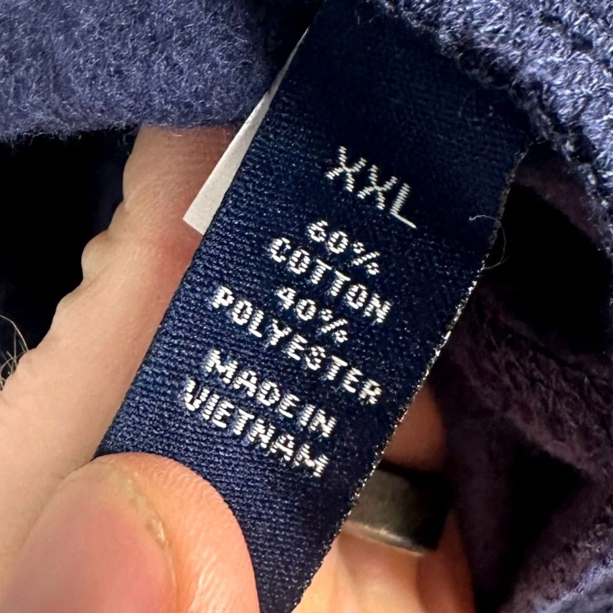 Club Room VINTAGE Club Room Mens Athletic Sweatpants 2XL Navy Blue Drawstring Elastic Waist NEW Size US 39 - 5 Thumbnail