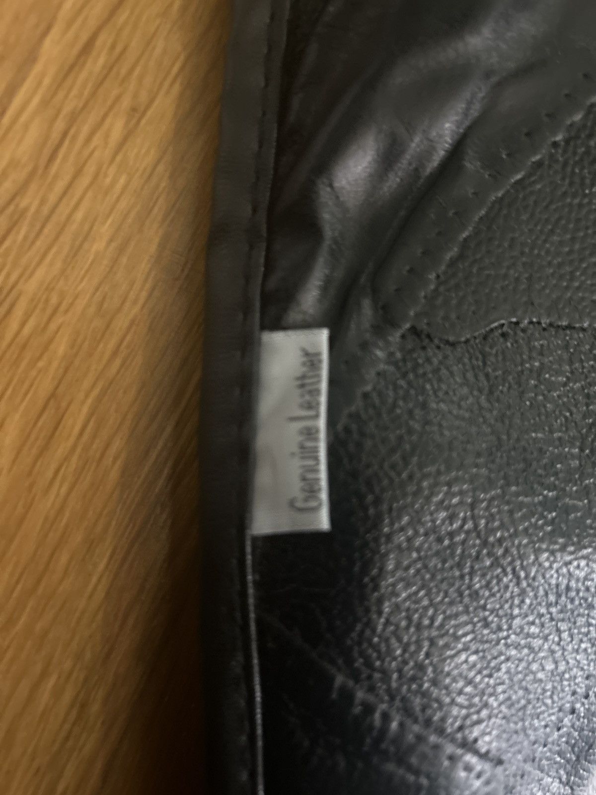 Vintage Black 100% leather Bag Size ONE SIZE - 3 Thumbnail