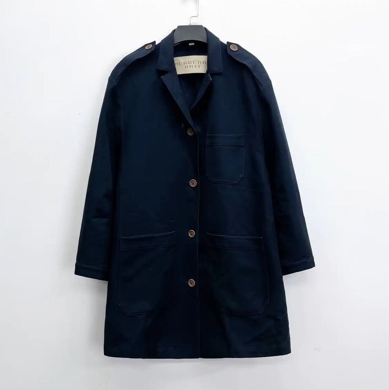 Burberry Burberry Cotton Polka Dot Mid-Length Coat Size US M / EU 48-50 / 2 - 1 Thumbnail