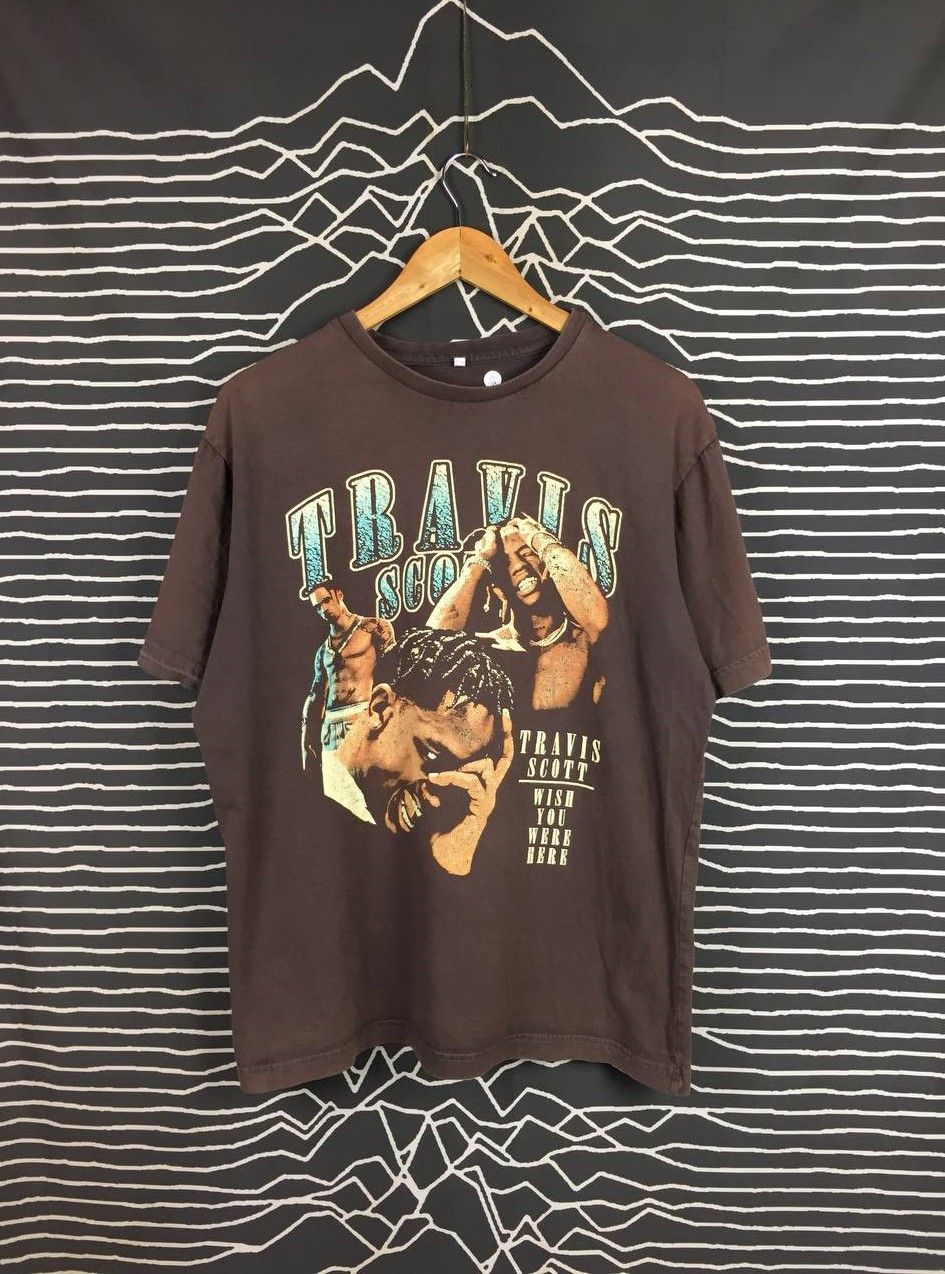 Rap Tees Travis Scott Astroworld Wish You Were Here Rap Tee Size US L / EU 52-54 / 3 - 2 Thumbnail