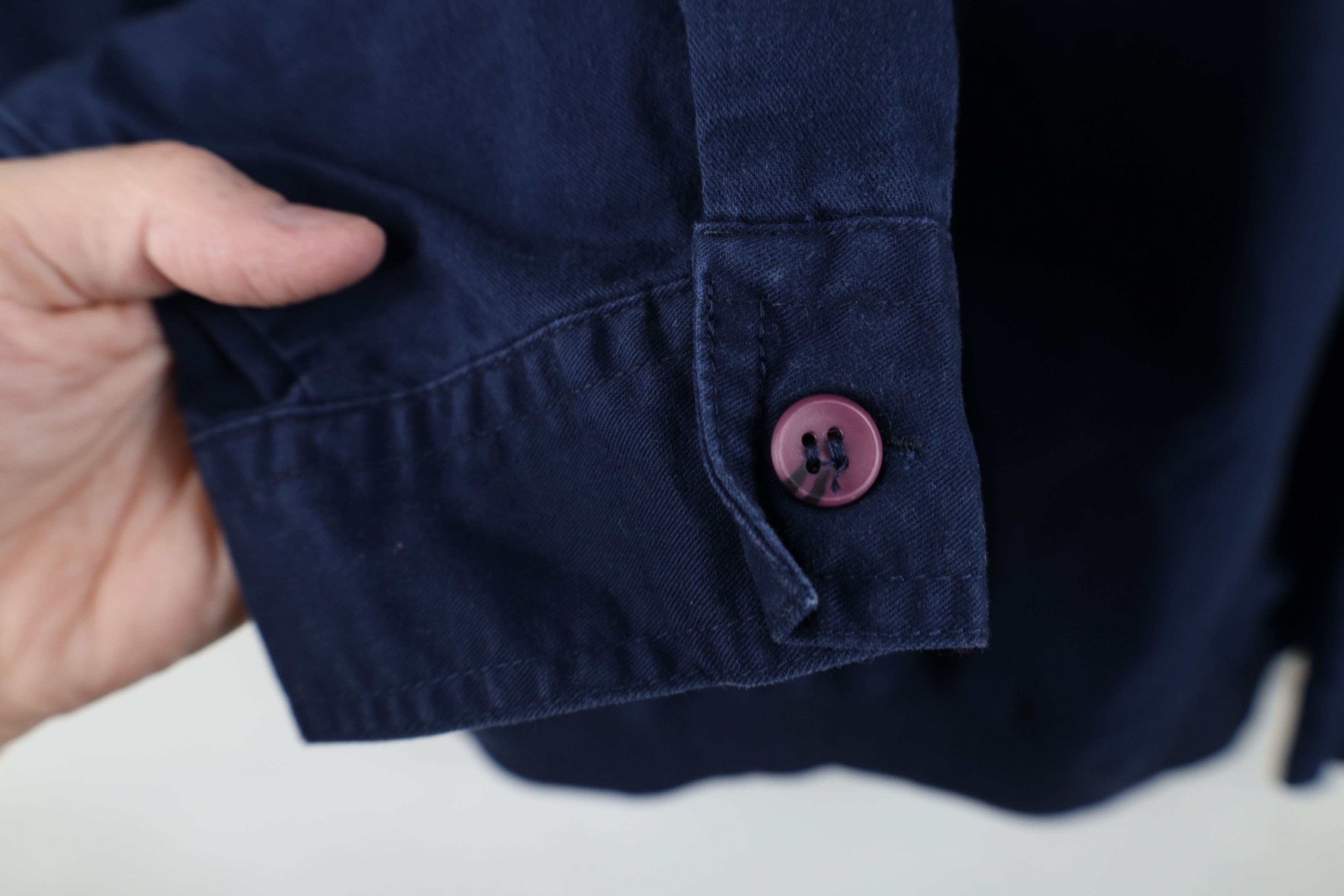 Members Only Vintage 90s Members Only Collared Pullover Jacket Navy Blue Size US XL / EU 56 / 4 - 10 Thumbnail