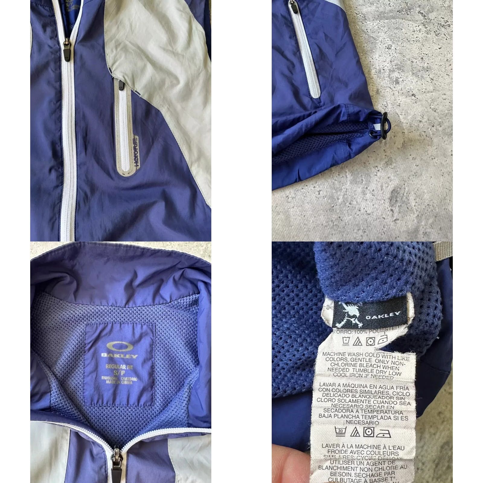 Oakley VINTAGE Oakley Vest BOmbER Jacket Racing Blue Men S Adult XL? Size US S / EU 44-46 / 1 - 8 Thumbnail