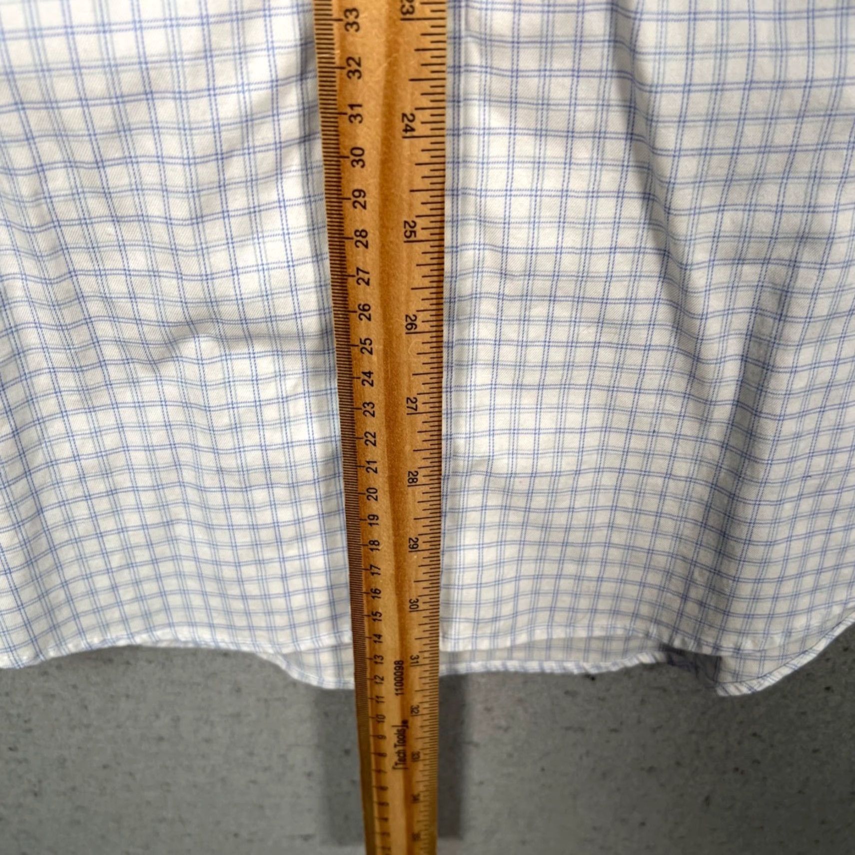 Bonobos Bonobos Button-Up Shirt Blue Checkered Mens Size 16 / 33 Tailored Fit Long Sleeve Casual Business Size US L / EU 52-54 / 3 - 6 Thumbnail