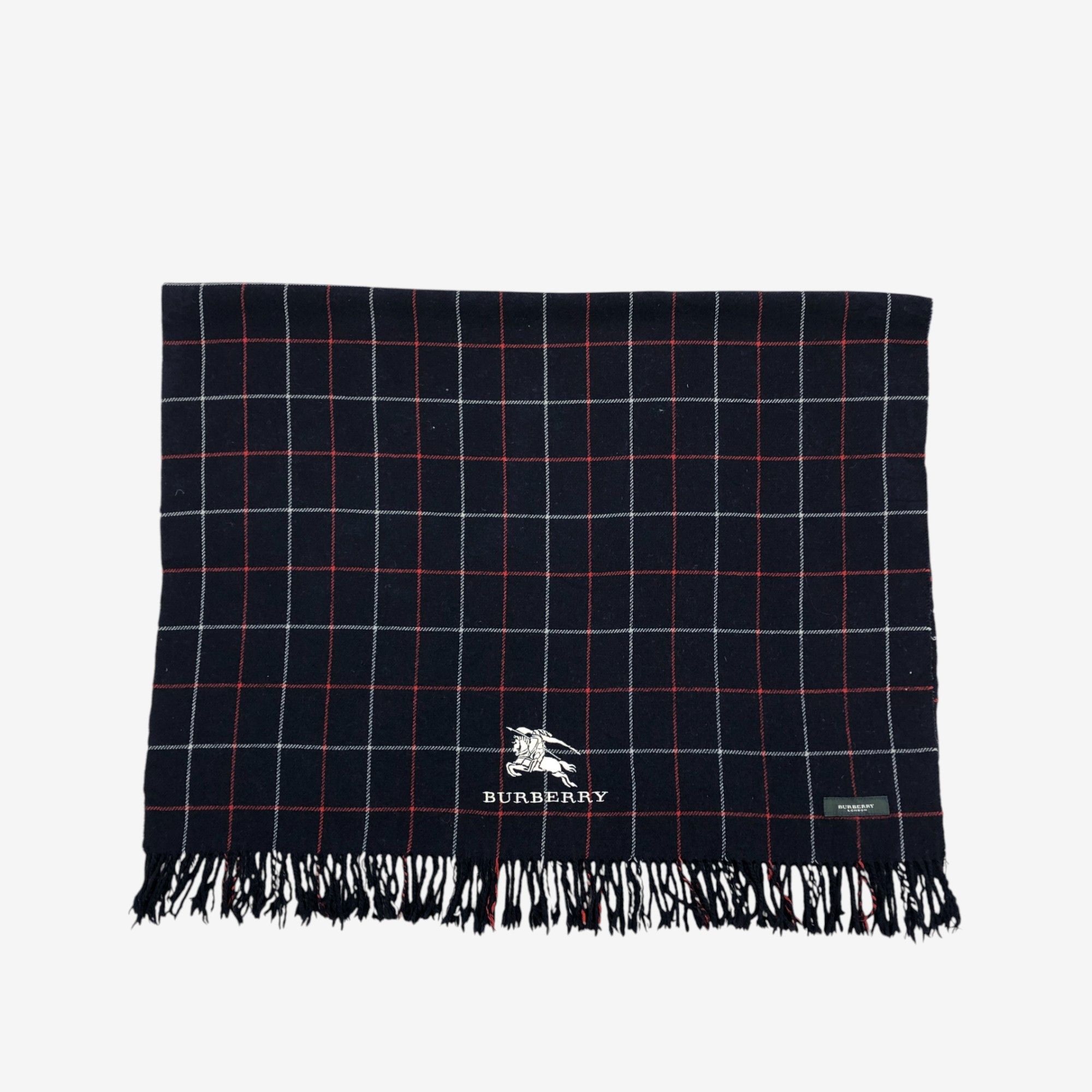 Burberry Vintage Burberry Scarf Muffler Wool Stole Shawls Scarves Size ONE SIZE - 3 Thumbnail