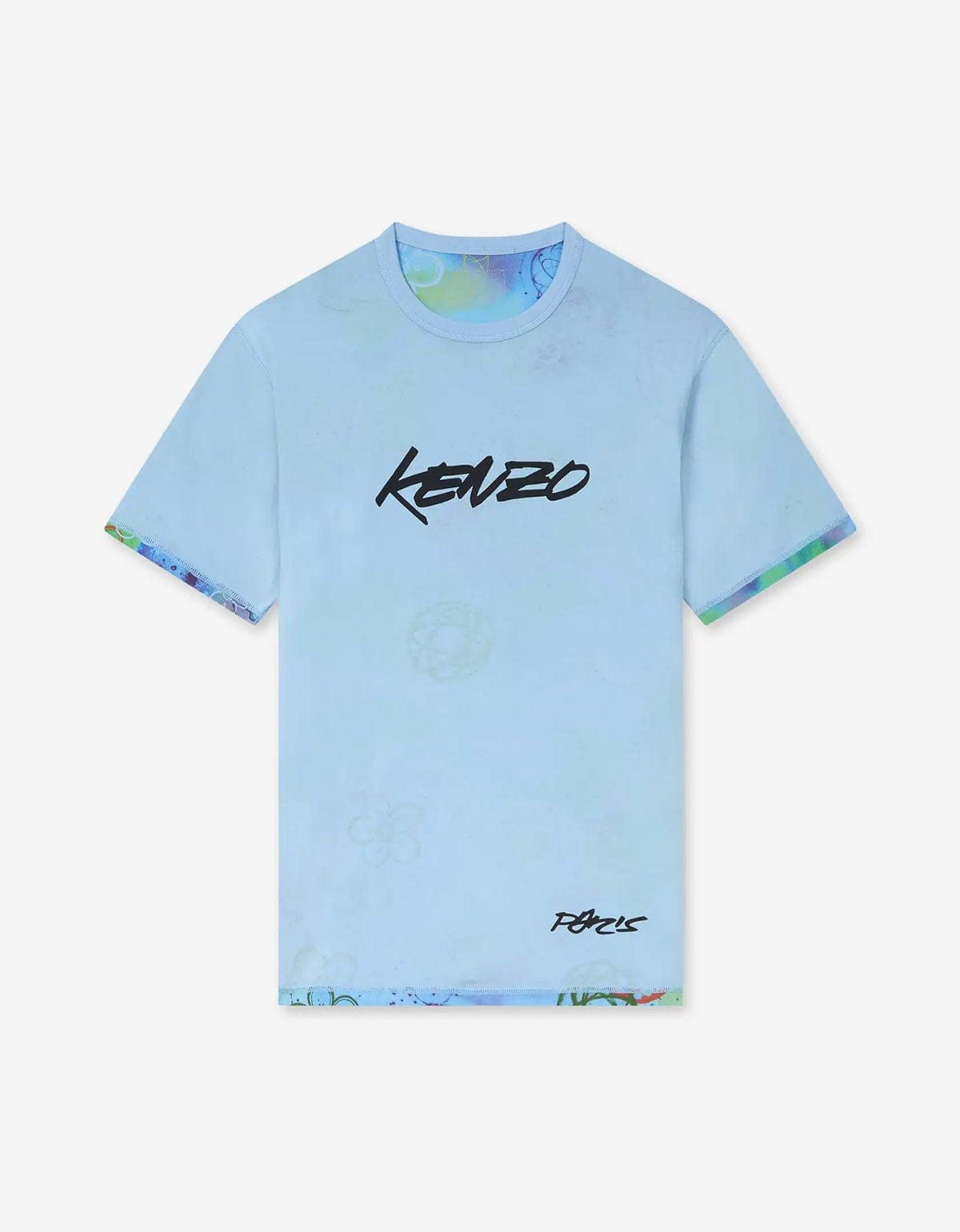 Kenzo Kenzo x Futura 2000 Blue Reversible T-Shirt Size US S / EU 44-46 / 1 - 1 Thumbnail