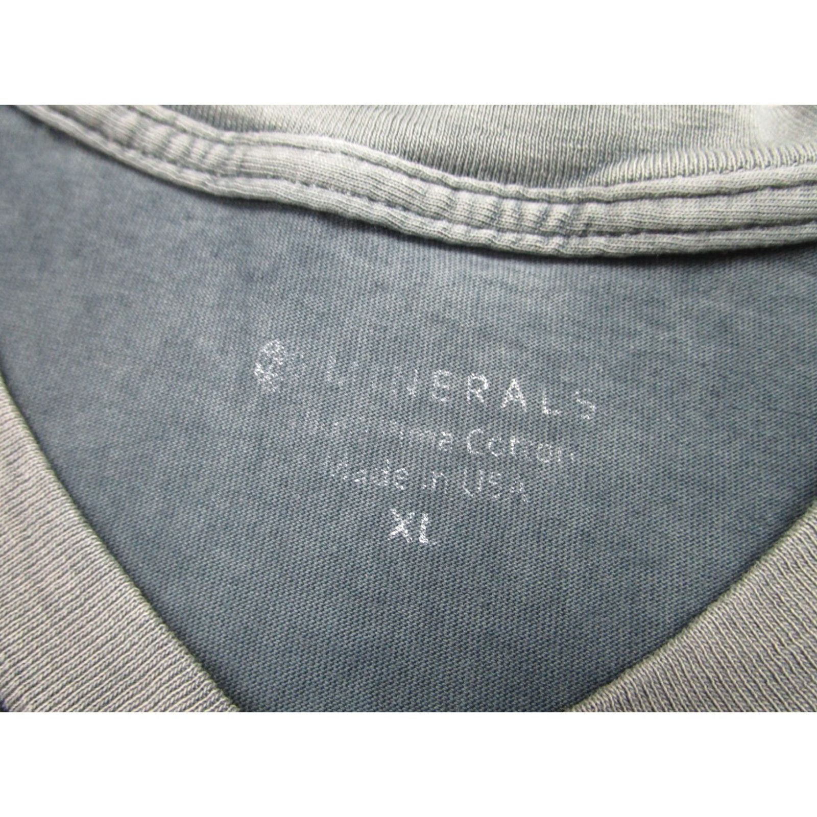 Vintage Minerals Shirt Mens XL Gray V Neck 100% Cotton Soft Tagless Burnout Tee USA Shirt Mens XL Gray V-Neck T-Shirt 100% Cotton Tagless Burnout USA Size US XL / EU 56 / 4 - 4 Thumbnail