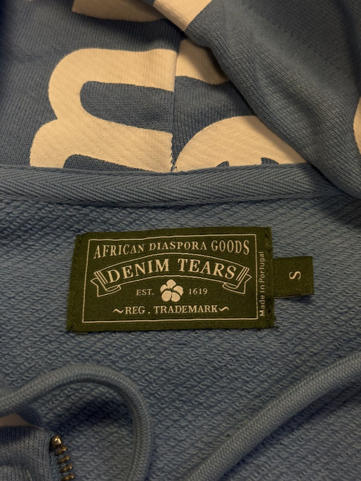 DENIM TEARS Denim Tears Systematic Racism Controls America Hoodie Small Size US S / EU 44-46 / 1 - 6 Thumbnail