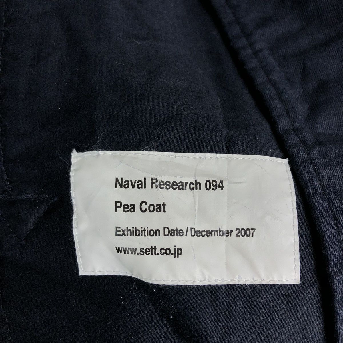 General Research 🔥Vintage Pea Coats Jacket Naval Clothing Factory Research Size US M / EU 48-50 / 2 - 18 Thumbnail