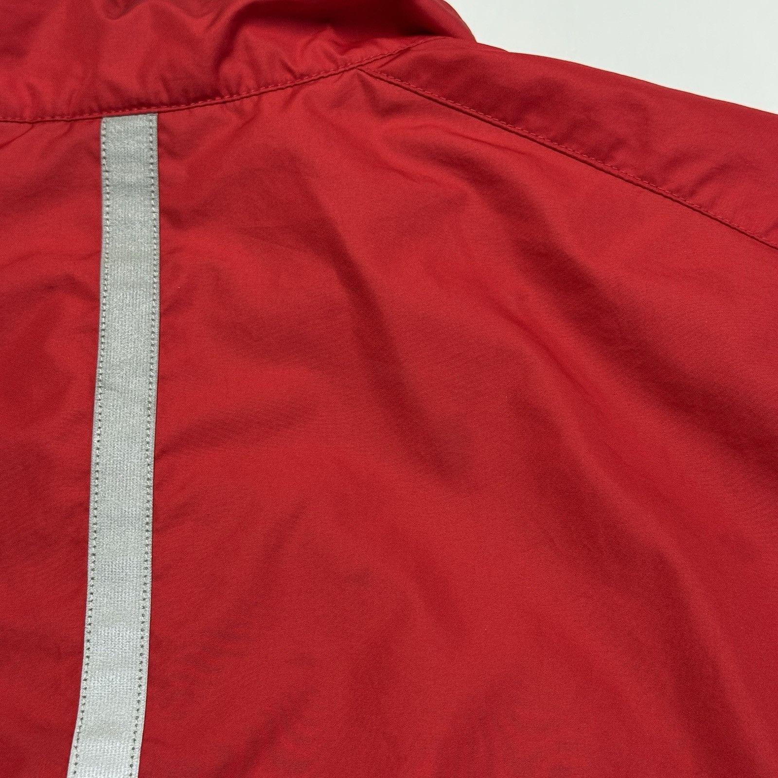 Nike Nike Windbreaker Jacket Mens 2XL Tall Red Full Zip Active Sp Size US XXL / EU 58 / 5 - 7 Thumbnail