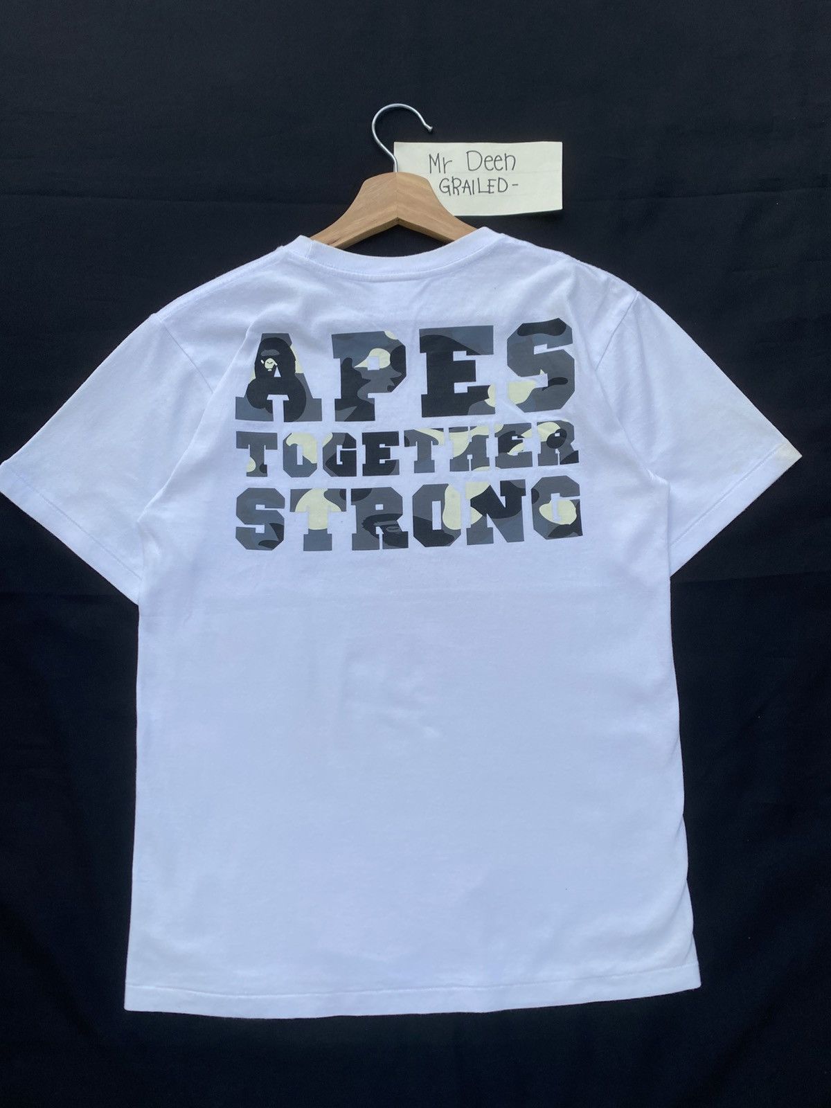 Bape Rare BAPE A Bathing Ape City Camo College ATS Tee Size US S / EU 44-46 / 1 - 6 Thumbnail
