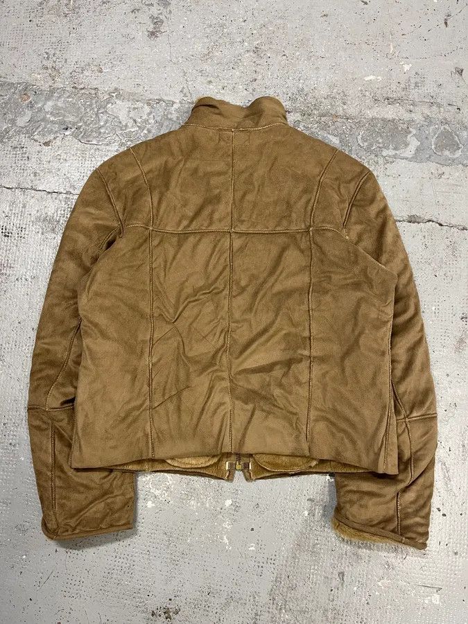 Dolce & Gabbana 2000s Dolce & Gabbana Beige Shearling Jacket Size US S / EU 44-46 / 1 - 7 Thumbnail