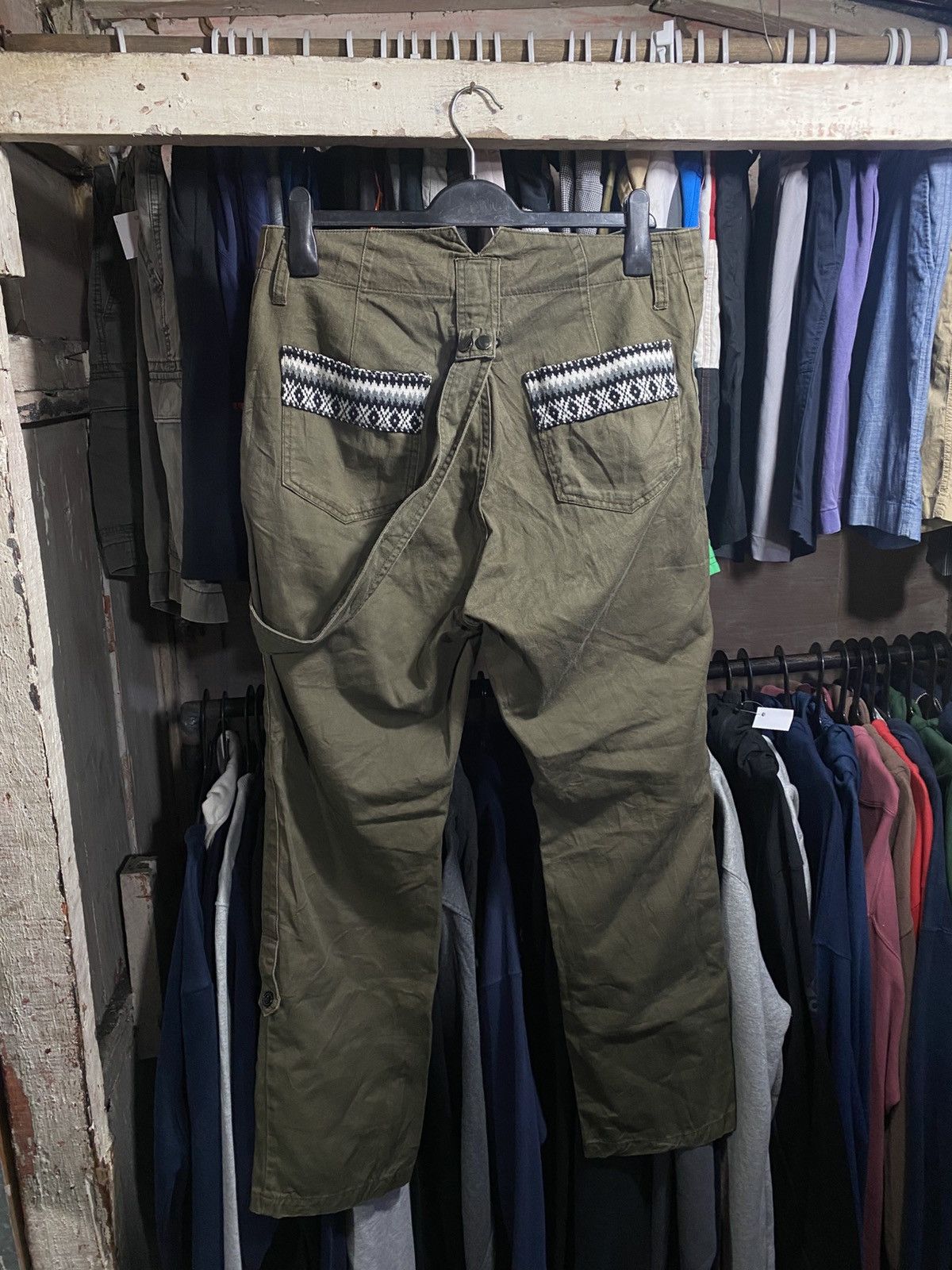 PPFM Vintage PPFM Native Navajo Bondage Design Trousers Size US 35 - 2 Thumbnail