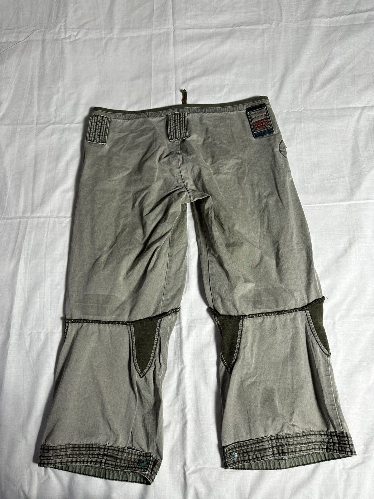 Designer × Marithe + Francois Girbaud 1980s Marithe Francois Girbaud breeches avant garde Y2K Size 30" / US 8 / IT 44 - 6 Thumbnail