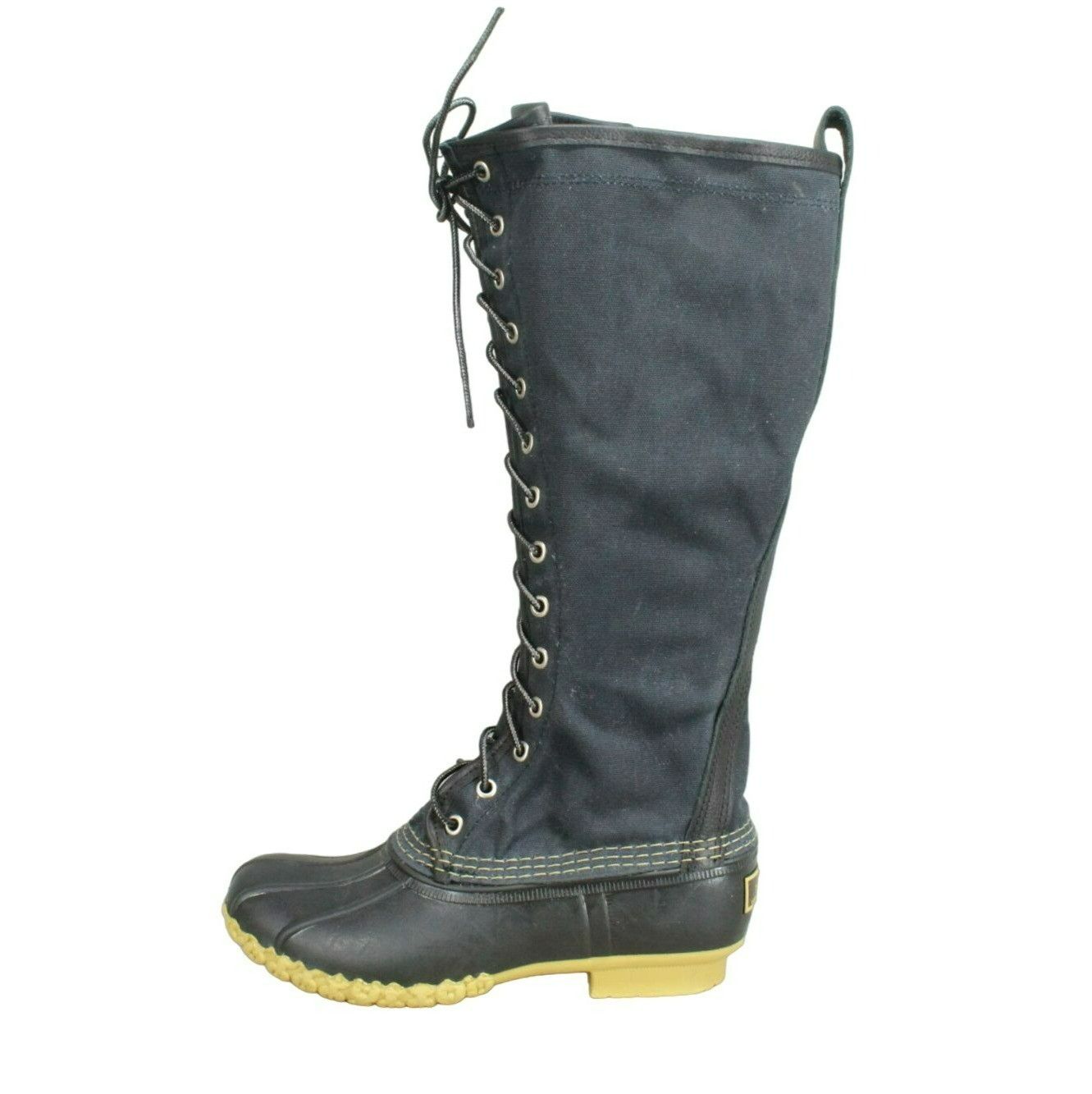 image of L L Bean Ll Bean Signature Women's Unlined Tall Hunting Duck Boots in Black (Size 6)