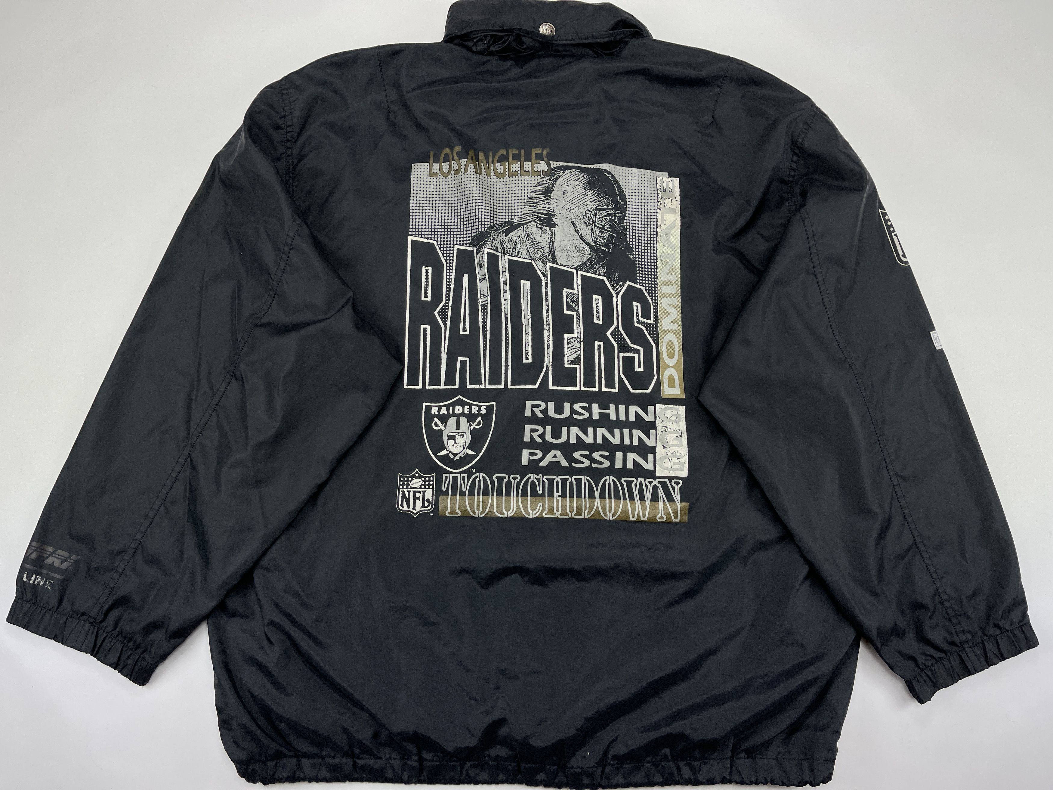 NFL Los Angeles Raiders jacket, 1991 Campri Teamline vintage M Size US M / EU 48-50 / 2 - 1 Thumbnail