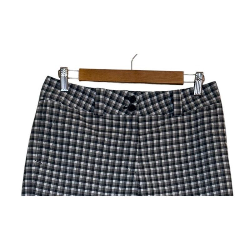 Nike Nike Shorts Women 4 Blue Bermuda Plaid Golf Activewear Size 27" / US 4 / IT 40 - 2 Thumbnail