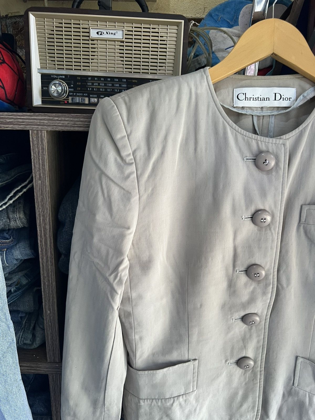 Christian Dior Monsieur 🔥Vintage Christian Dior Button Jacket Size S / US 4 / IT 40 - 6 Thumbnail