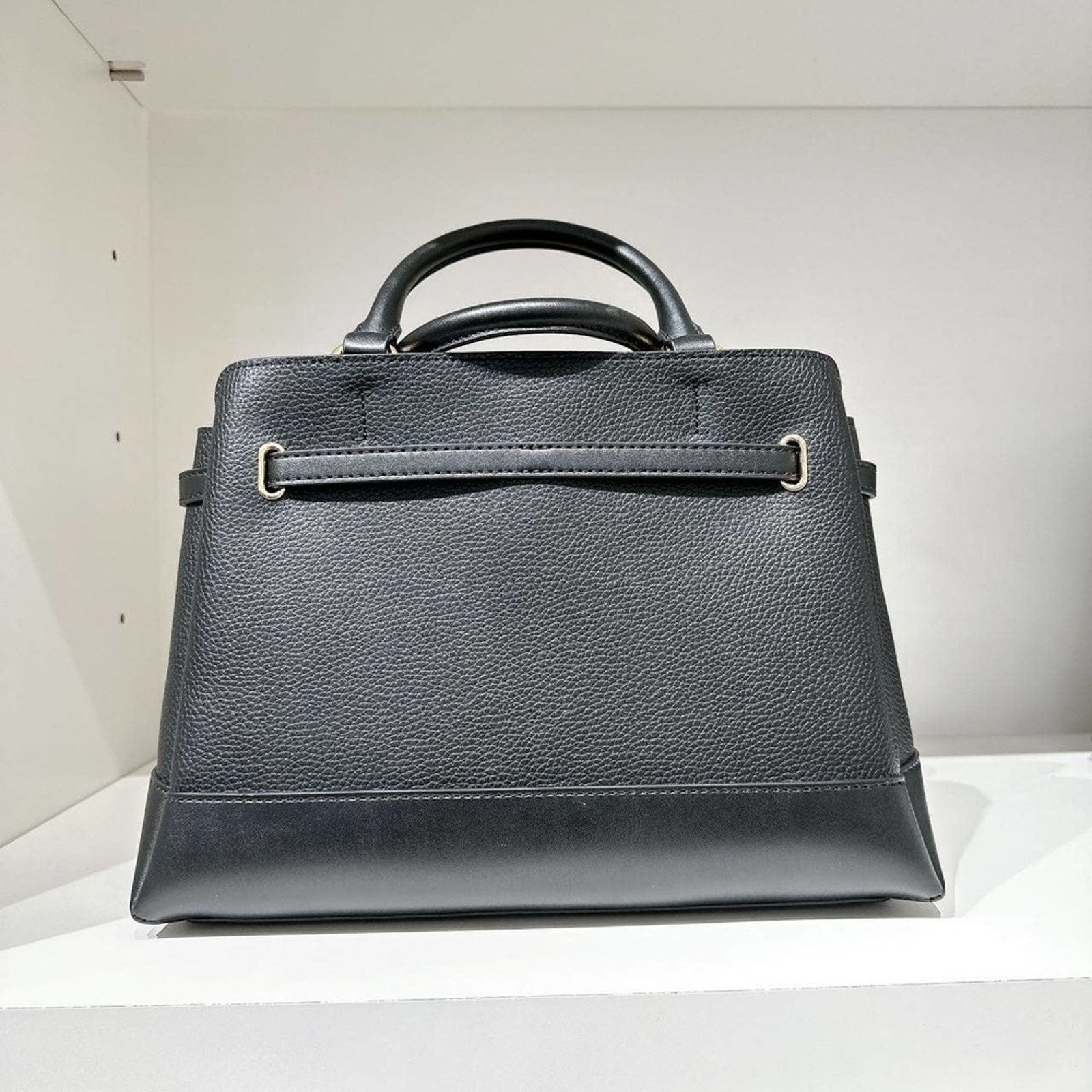 Michael Kors Michael Kors 35S3G6RS3T Reed Large Logo Crossbody IN BLACK Size ONE SIZE - 3 Thumbnail