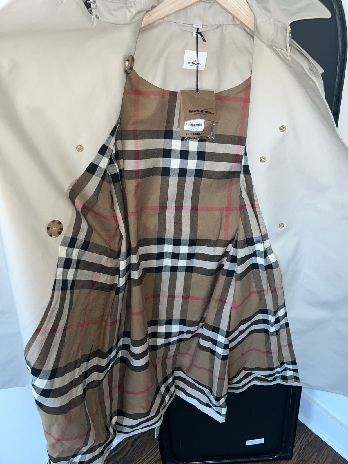 Burberry Burberry Hillington Trench Coat Stone Size M / US 6-8 / IT 42-44 - 9 Thumbnail