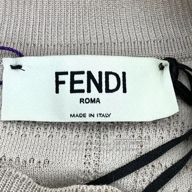 Fendi Fendi Men's Khaki Knitted Sweater Size S . Size US S / EU 44-46 / 1 - 5 Thumbnail