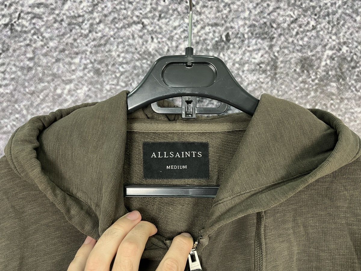 Allsaints Men’s Allsaints Full Zip Hoody Luxury Vintage Hoodie Size M Size US M / EU 48-50 / 2 - 5 Thumbnail