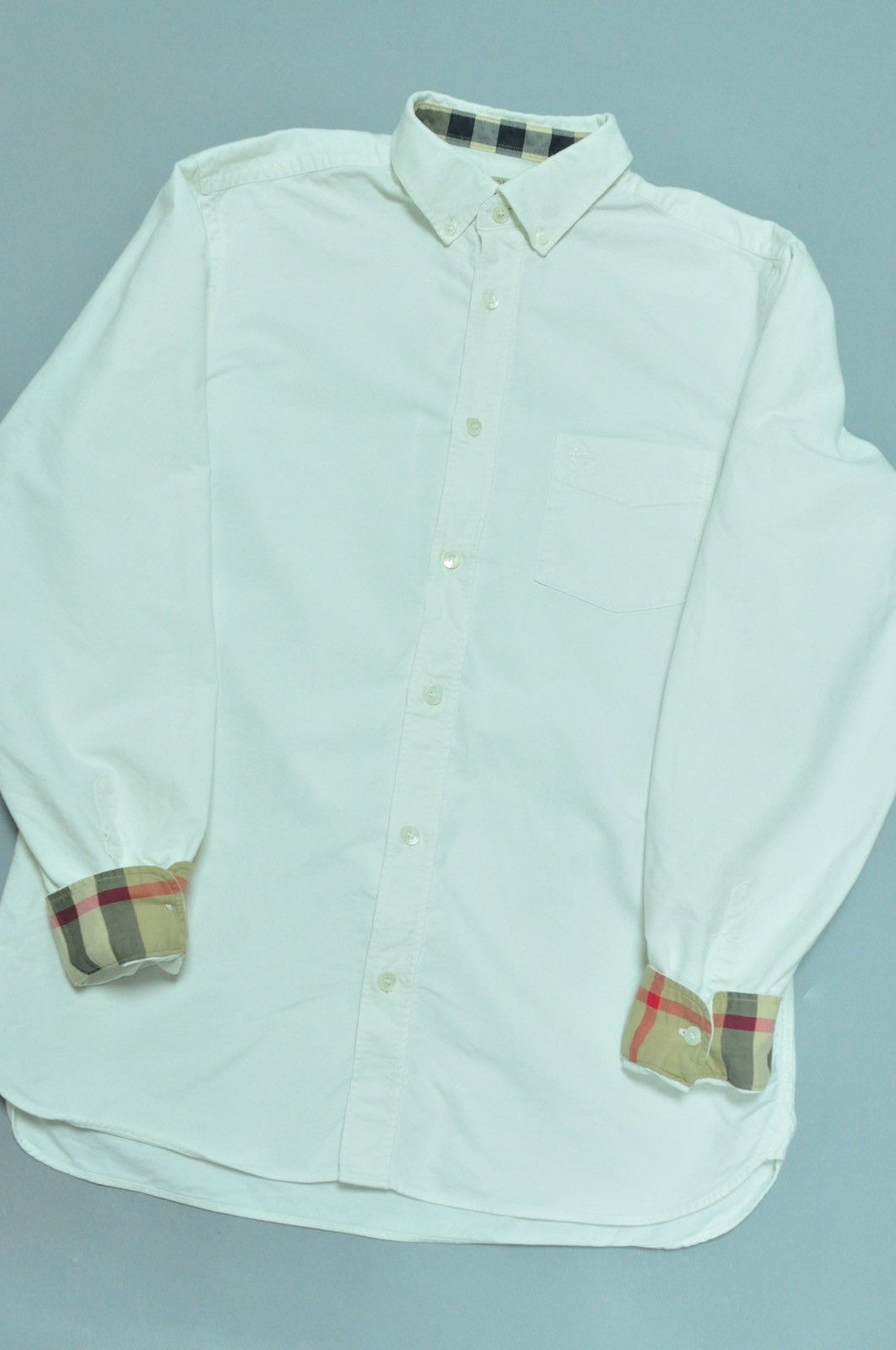 Burberry × Vintage Burberry vintage shirt logo y2k men’s Size US M / EU 48-50 / 2 - 7 Thumbnail