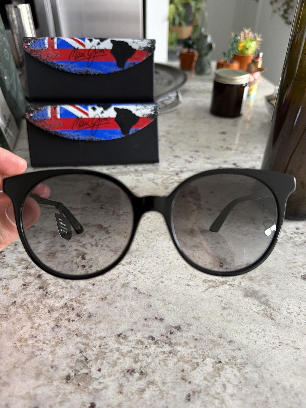 Gucci Gucci GG0488S-001 Sunglasses — Glossy Black Size ONE SIZE - 4 Thumbnail