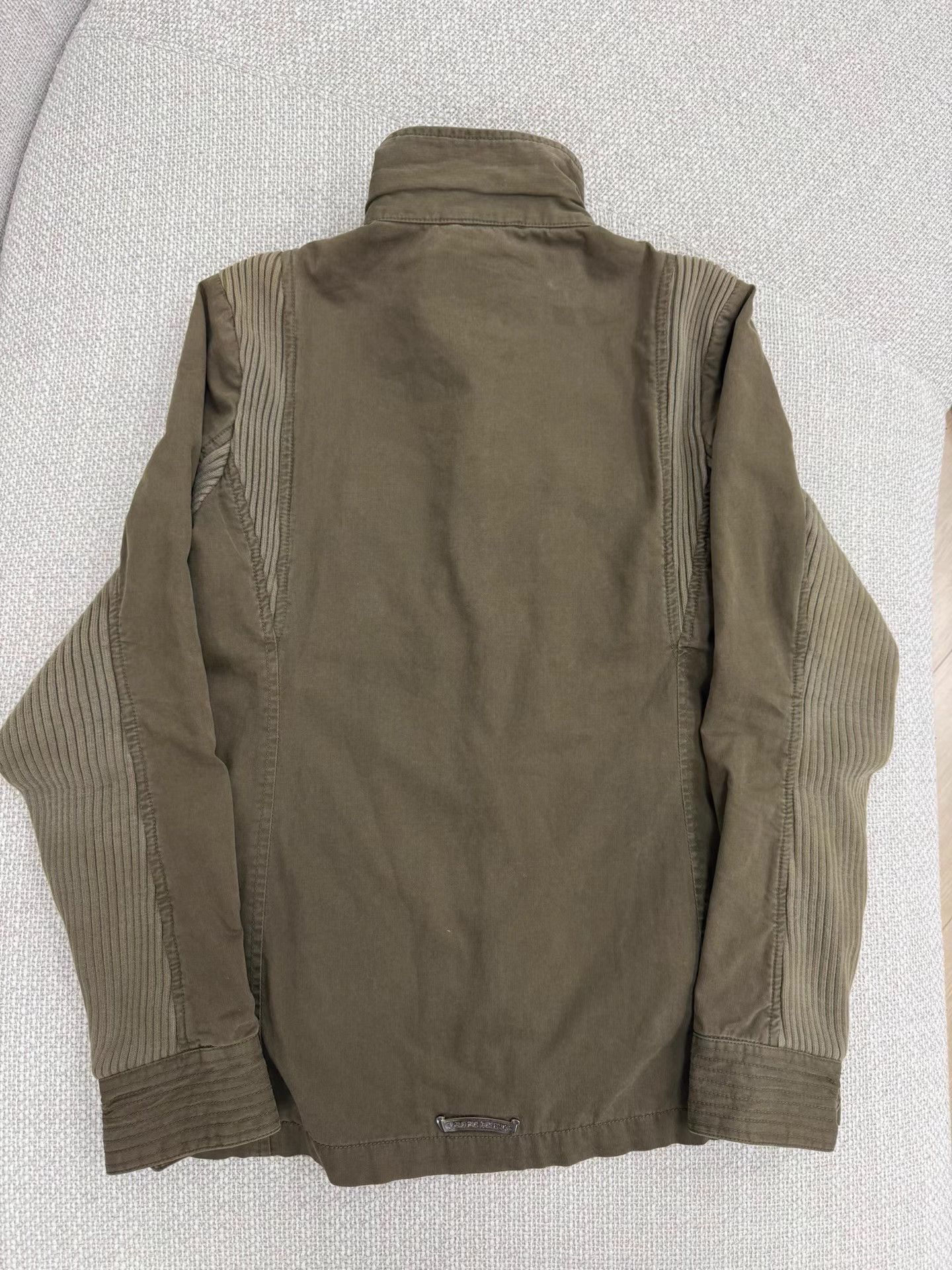 Chrome Hearts Chrome Hearts Olive M65 Silver Stud Jacket Size US S / EU 44-46 / 1 - 2 Thumbnail