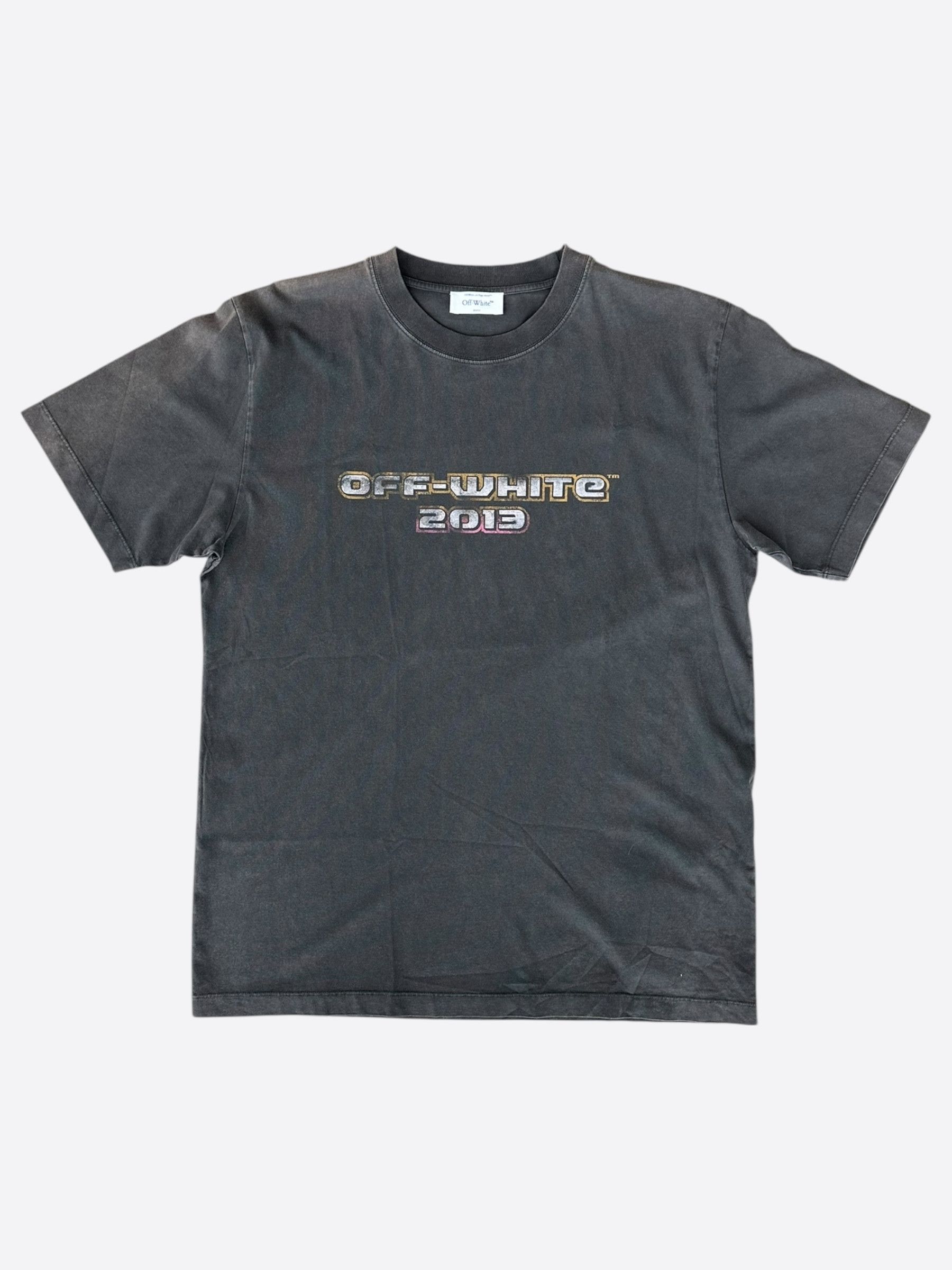 Off White Black Digit Bacchus T-Shirt