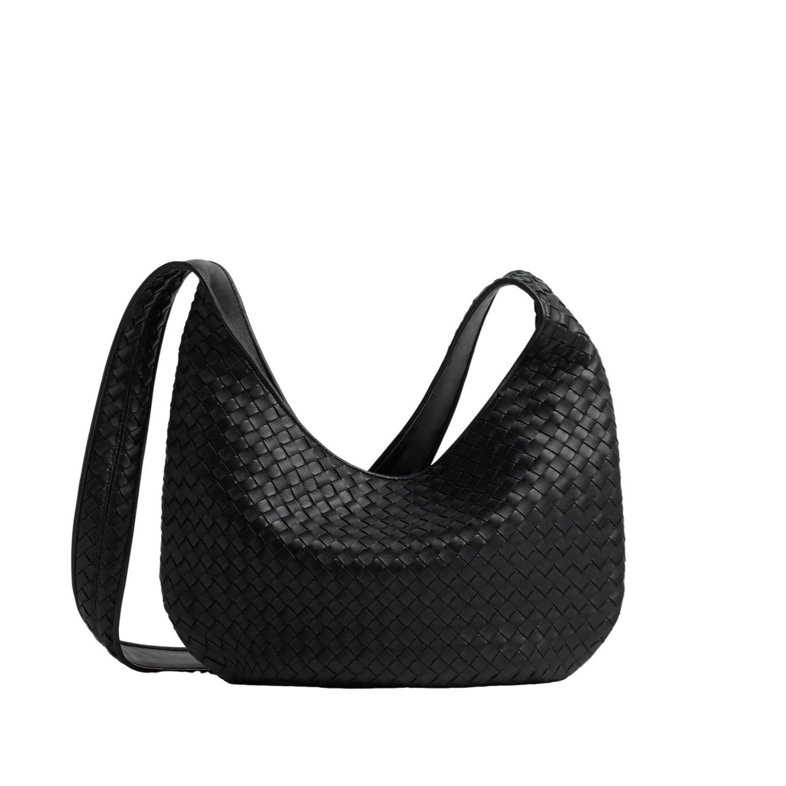 Bottega Veneta BOTTEGA VENETA Veneto $3500 Black Leather Crossbody Bag New Size ONE SIZE - 1 Thumbnail