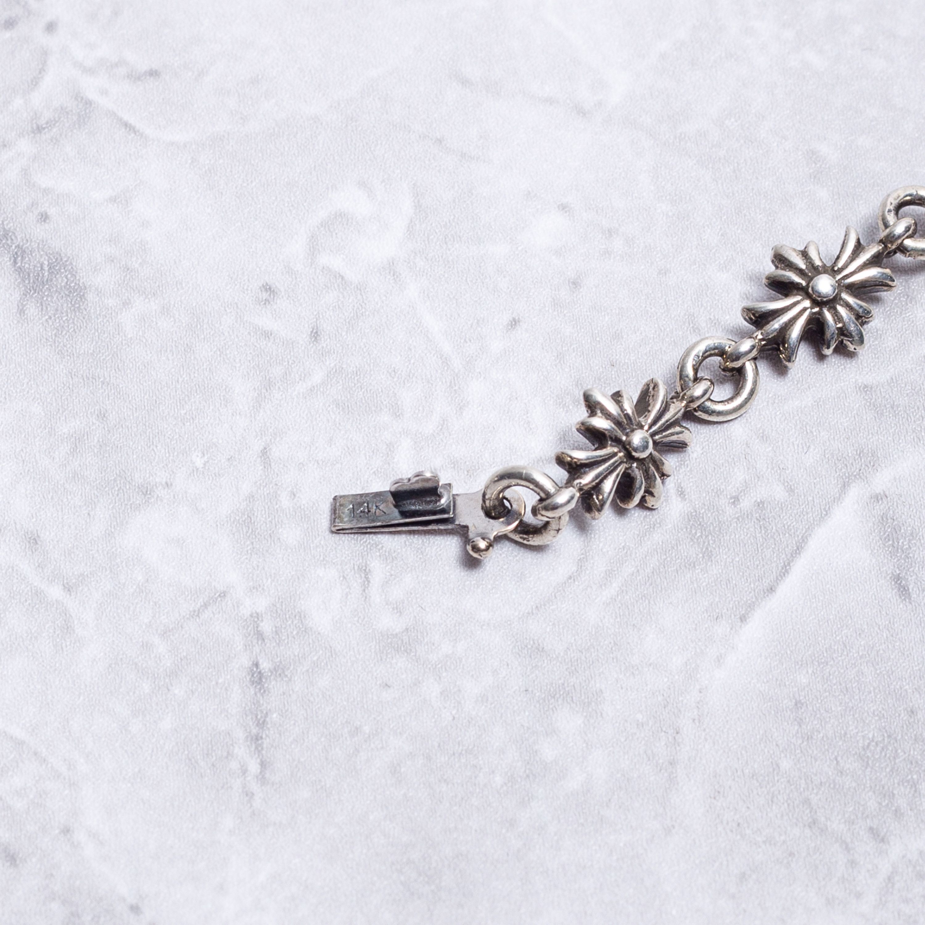 Chrome Hearts CHROME HEARTS Silver Tiny E 13 links Bracelet Size ONE SIZE - 7 Thumbnail