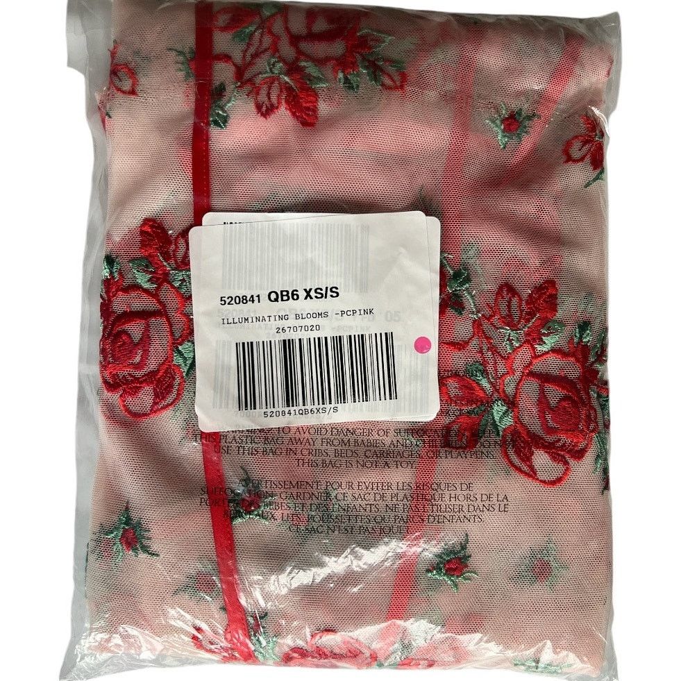 Victoria's Secret Victoria's Secret Floral Embroidery Sheer Mesh Robe, XS/S Size ONE SIZE - 5 Thumbnail