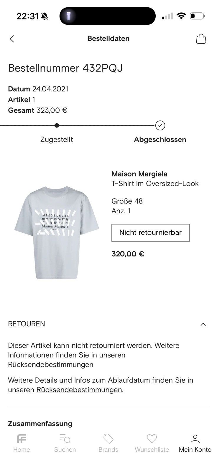 Maison Margiela MAISON MARGIELA T SHIRT Size US M / EU 48-50 / 2 - 6 Thumbnail