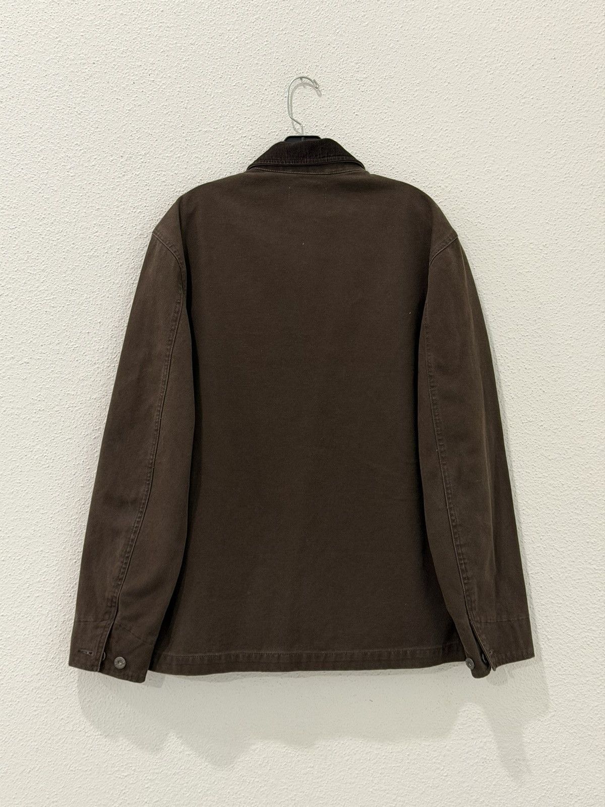 Wallace & Barnes Wallace & Barnes Brown Corduroy Collar Chore Coat Workwear M Size US M / EU 48-50 / 2 - 3 Thumbnail