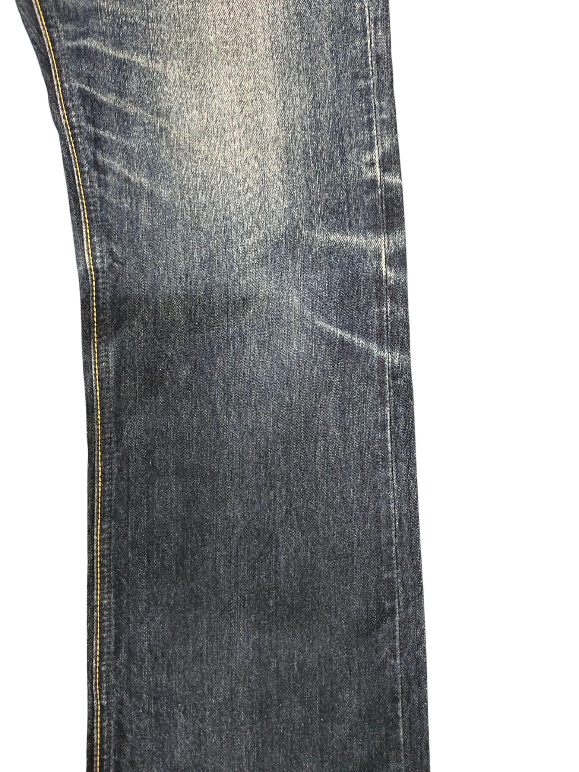 Blue Blue Japan Clawmark Distress Faded Denim Jeans