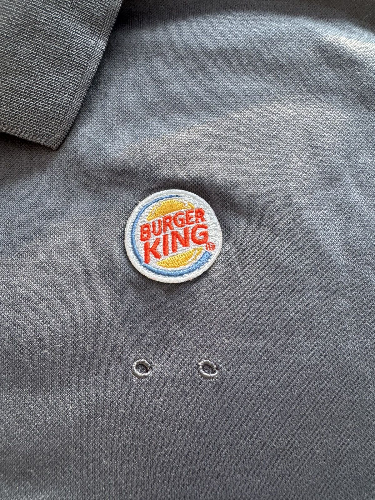 Vintage RARE BURGER KING FAST FOOD MANAGER POLO SHIRT Size US M / EU 48-50 / 2 - 2 Thumbnail